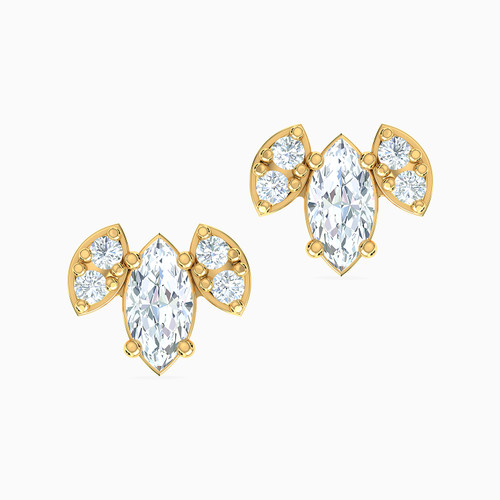 LGE94 - Marquise Cubic Zirconia Stud Earrings in 18K Gold - 314031800342001-3.jpg