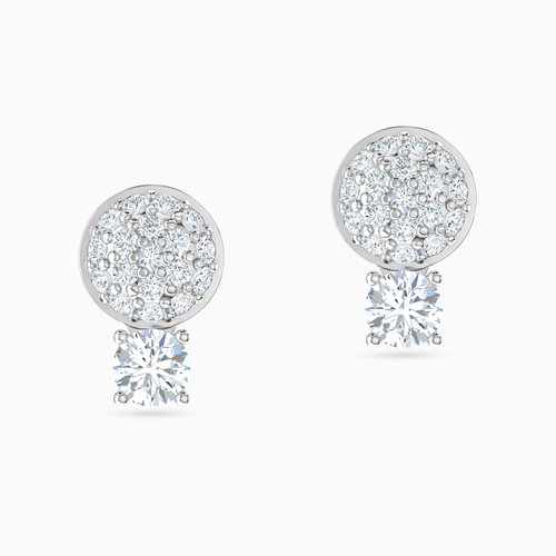 LGE63 - Circle Cubic Zirconia Stud Earrings in 18K Gold - 314031800181001-2.jpg
