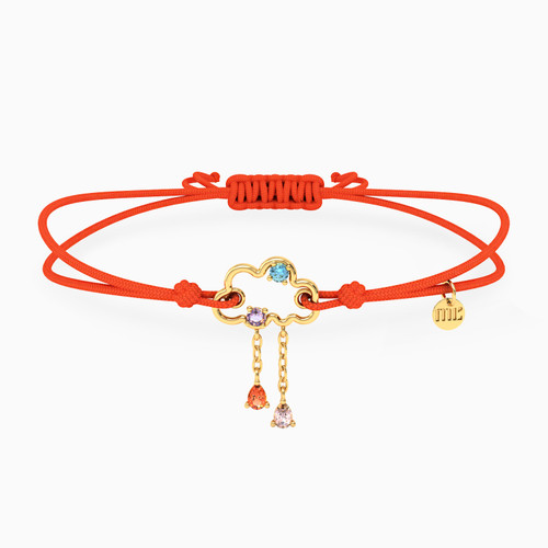 MLB462 - Cord Bracelet In 14K Gold  - 101101800222251-1.jpg