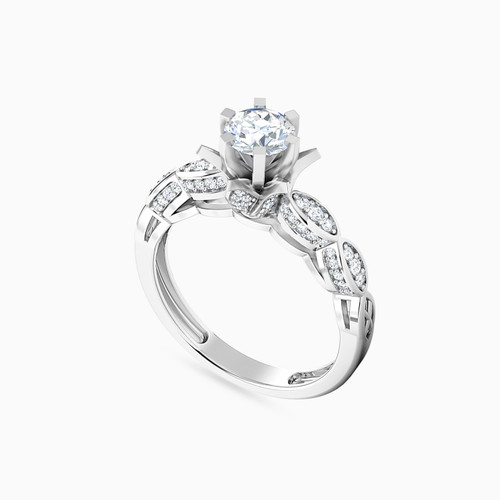 LDR533 - Circle Diamond Ring in 18K Gold - TW10-550-2.jpg