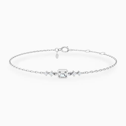 LDB490 - Rectangle Diamond Chain Bracelet in 18K Gold - 144360301881181-1.jpg LDB490 - Rectangle Diamond Chain Bracelet in 18K Gold - 144360301881181-1.jpg