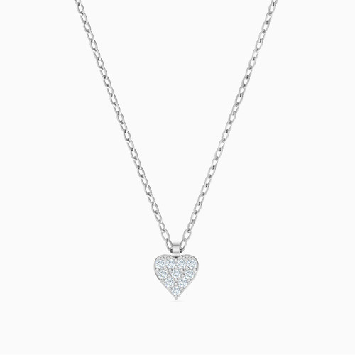 LGN194 - Heart Cubic Zirconia Necklace in 18K Gold - 314051800121451-1.jpg
