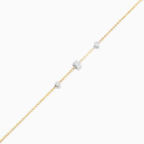 MLB475 - Square Diamonds Chain Bracelet in 18K Gold - 141360300514191-3.jpg