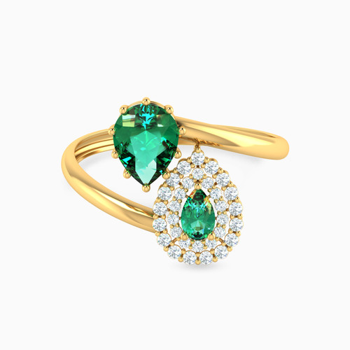 LGR1276 - Multishaped Green Stone Ring in 18K Gold - 113021104292181-1.jpg