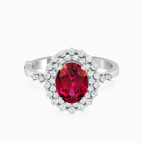 LDR3094 - Oval Diamond & Red Stone Ring in 18K Gold - 144101101461151-1.jpg