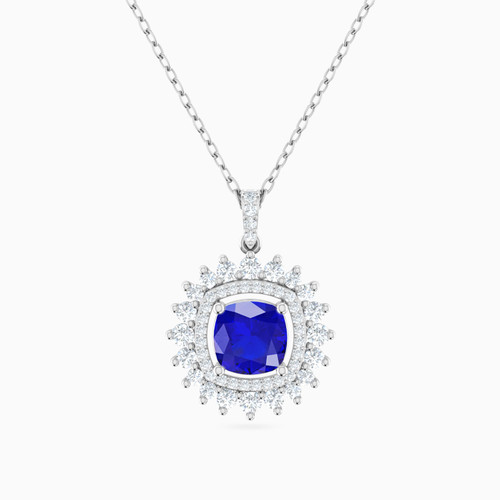 LDN2074 - Square Diamonds & Blue Stone Necklace in 18K Gold - 144501101431451-1.jpg