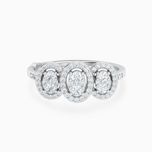 LDR3181 - Oval Diamonds Ring In 18K Gold - 144100308391151-1.jpg