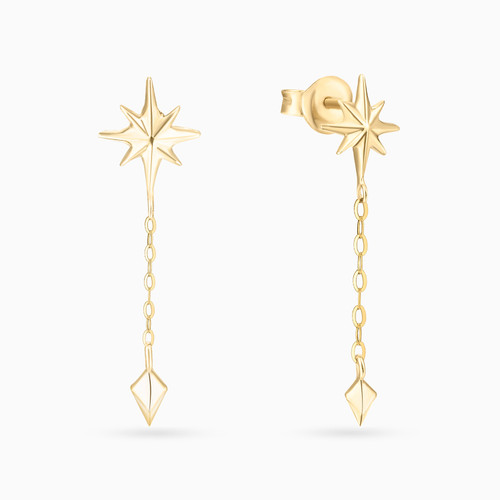 MLE114 - Star Drop Earrings in 18K Gold - E11031100132001-1.jpg
