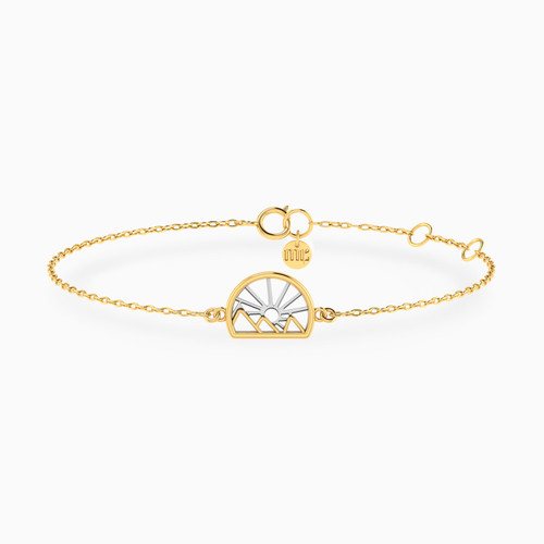 MLB715 - Pyramids Chain Bracelet in 14K Gold - 101101800484180-1.jpg