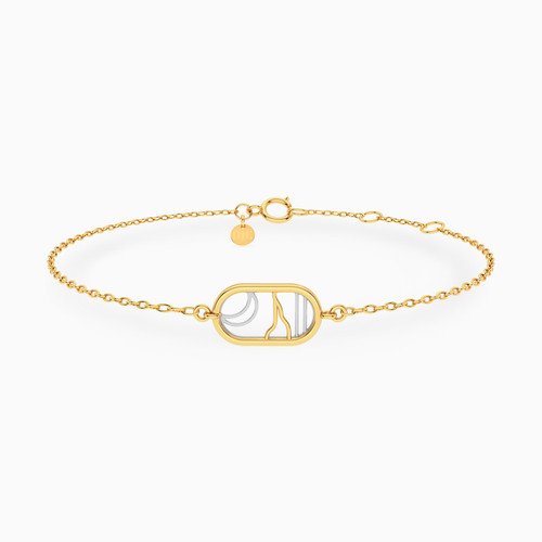MLB713 - Half Moon Chain Bracelet in 14K Gold - 101101800474180-1.jpg