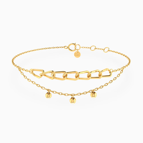 MLB728 - Chain Bracelet In 18K Gold - 111100200262180-1.jpg