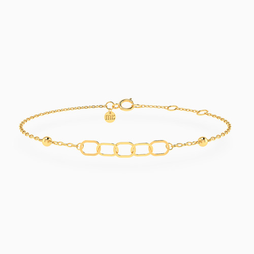 MLB725 - Chain Bracelet In 18K Gold - 111101400802180-1.jpg