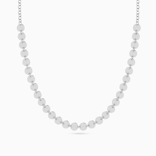 WN340 - Circular Shape Necklace In Silver - 167051400081400-1.jpg