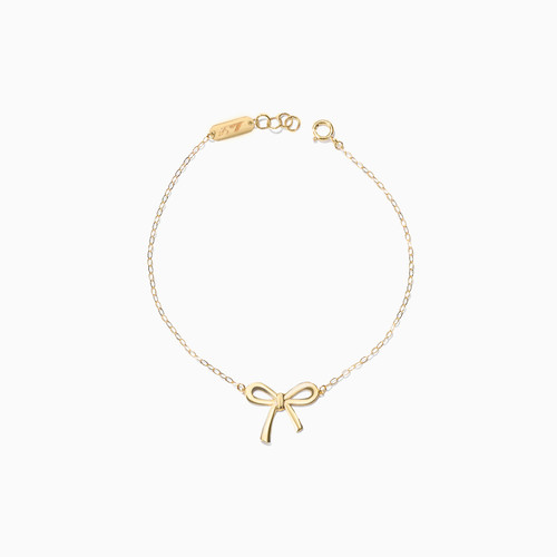 MLB62 - Ribbon Chain Bracelet in 18K Gold - 21047110085-1.jpg