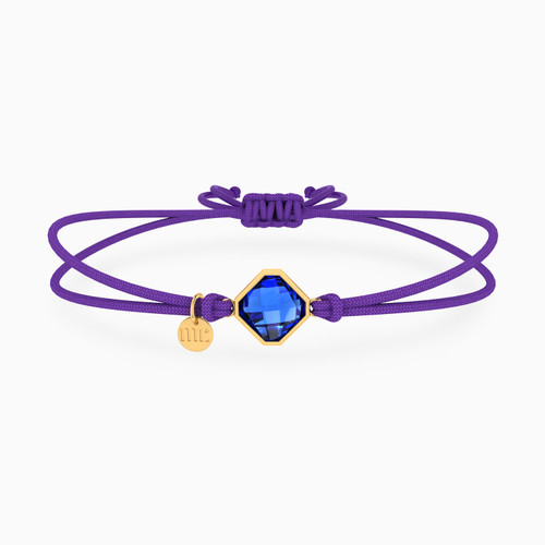MLB753 - Tilted Square Blue Stone Cord Bracelet in 14K Gold - 101101800522261-1.jpg
