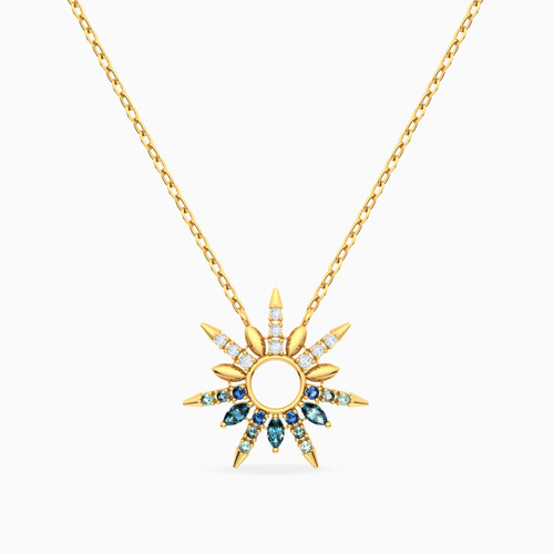 LIN1173 - Sun Colored Stones Necklace In 14K Gold - 102051801582402-1.jpg