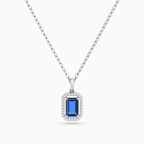 LDN809 - Baguette Diamond & Blue Stone Necklace in 18K Gold - 144500304921451-1.jpg