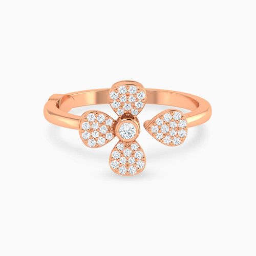 LDR3597 - Four Petal Flower Diamond Open Ring in 18K Gold - 144100307943151-1.jpg