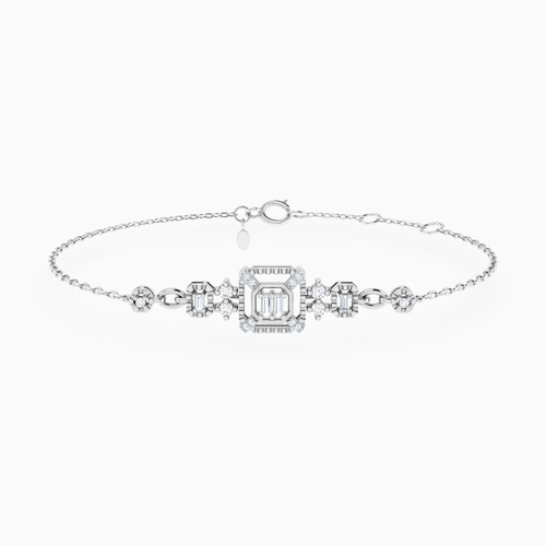 LDB685 - Geometric Diamond Chain Bracelet in 18K Gold - 144360301351181-1.jpg