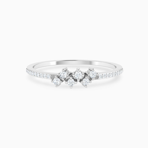 LDR3653 - Geometrical Arrangement Diamond Pavé Ring in 18K Gold - 144150300431141-1.jpg