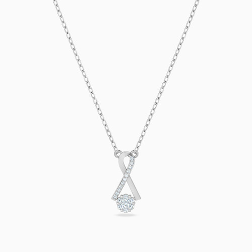 LDN2442 - Ribbon & Floral Cluster Diamond Necklace in 18K Gold - 144500302431451-1.jpg LDN2442 - Ribbon & Floral Cluster Diamond Necklace in 18K Gold - 144500302431451-1.jpg