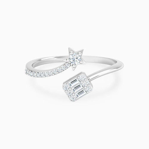 LDR3770 - Shooting Star & Baguette Motif Diamond Bypass Ring in 18K Gold - 144100306341151-1.jpg