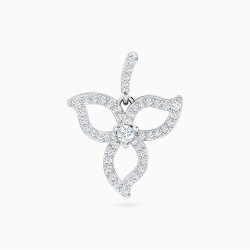 LDN2471 - Triple Leaf Motif Diamond Pendant in 18K Gold - HS40-101-1.jpg