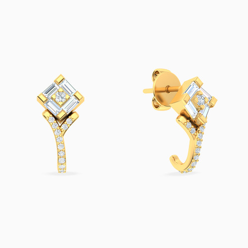 LDE916 - Square & Curve Diamond Stud Earrings in 18K Gold - 144202200322001-1.jpg