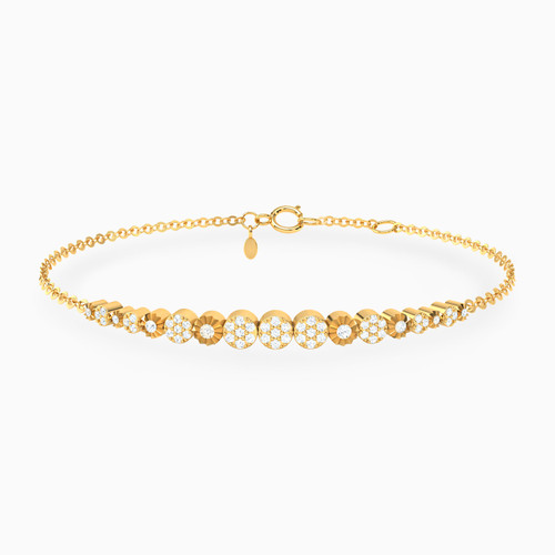 MLB831 - Floral Clusters Diamond Chain Bracelet in 14K Gold - 171360300062181-1.jpg