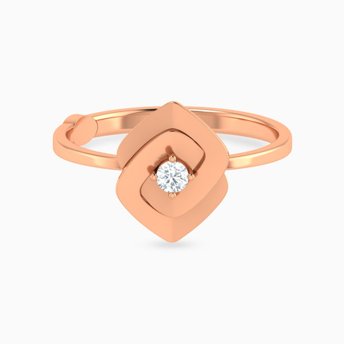 LDR3835 - Sleek Band & Interlocked Squares Diamond Ring in 18K Gold - 144102200543151-1.jpg