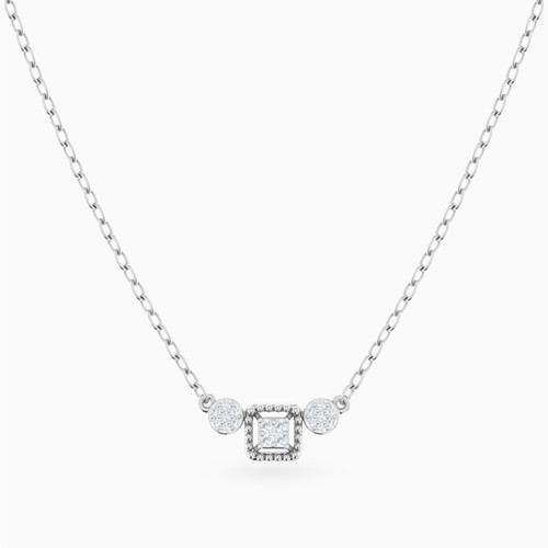 LDN2575 - Square & Round Clusters Diamond Necklace in 18K Gold - 144500308981451-1.jpg