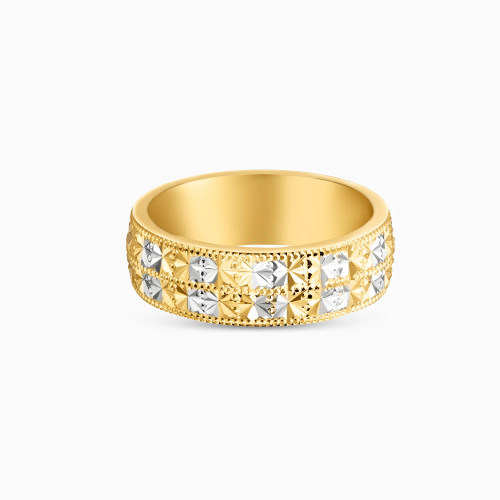 LGR1219 - Beaded Wedding Band in 18K Gold - Size 16 - 00000L12478-E56-1.webp