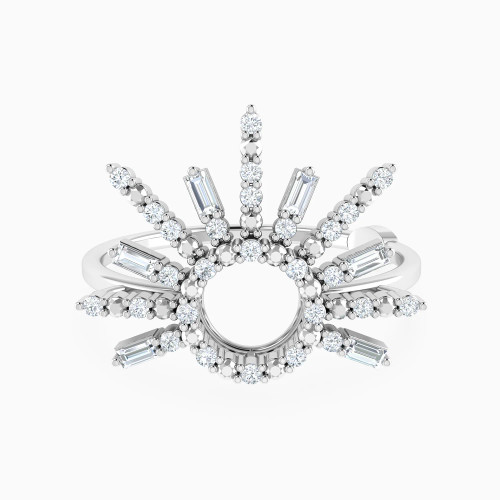 LDR4118 - Light Circle Diamond Ring in 18K Gold - 144101102011151-1.webp