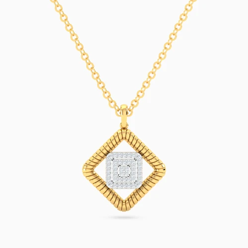 LDN2719 - Layered Square Diamond Necklace in 18K Gold - 144502200604451-1.webp