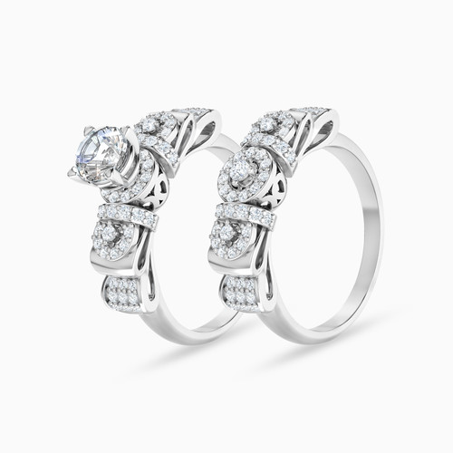 LGR1468 - Graduated Halos Cubic Zirconia Twin Rings in 18K Gold - E13391800061171-1.jpg