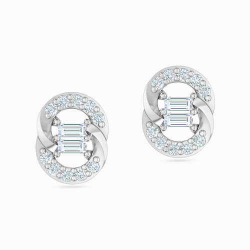 LDE115 - Circle Diamond Stud Earrings in 18K Gold - 144200300241001-1.jpg
