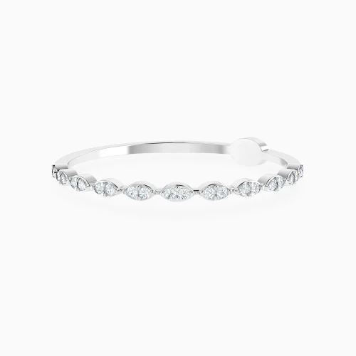 LDR4180 - Marquise Settings Diamond Ring in 18K Gold - 144150300901151-1.webp