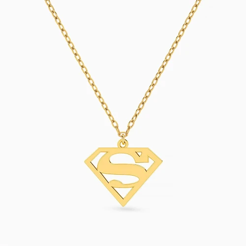 MLN2250 - Superwoman Pendant Necklace in 9K Gold - 191051400212400-1.webp