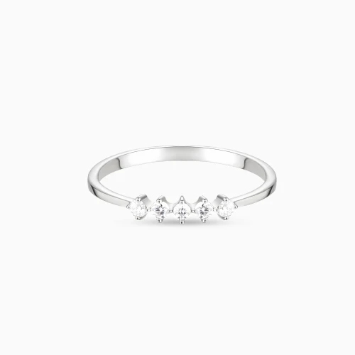 MLR921 - Five Diamond Ring in 18K Gold - 141100300401141-1.webp