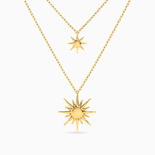 MLN118 - Sun Layered Necklace in 18K Gold - 21046110378-1.jpg