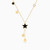 MLN107 - Star Colored Stones Necklace In 18K Gold - 21046110118-1.jpg