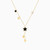 MLN107 - Star Colored Stones Necklace In 18K Gold - 21046110118-2.jpg