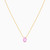 MLN66 - Oval Rose Stone Necklace in 18K Gold - 111051100402425-3.jpg