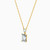 LIN851 - Baguette Cubic Zirconia Necklace in 14K Gold - 102051100042451-2.jpg