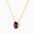 MLN63 - Oval Purple Stone Necklace In 18K Gold - 111051100402422-3.jpg