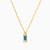 MLN311 - Baguette Colored Stones Necklace In 18K Gold - 111050300222421-2.jpg