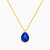 MLN51 - Pear Blue Stone Necklace in 18K Gold - 111051100392424-1.jpg