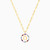 LIN634 - Letter O Colored Stones Necklace in 18K Gold - 112051101882451-3.jpg