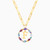 LIN623 - Letter F Colored Stones Necklace in 18K Gold - 112051101772451-1.jpg