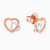 MLE40 - Heart Stud Earrings in 18K Gold - 21051110108-2.jpg